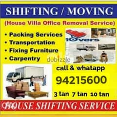 tarnsport bast service house shifting furniture fixing all Oman Movers