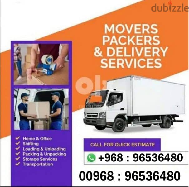 HOUSE MOVING & PACKING TRANSPORT SERVICE OMAN 0