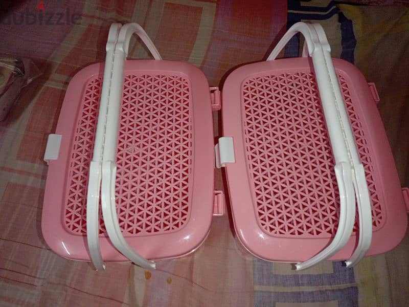 2 BASKET FOR BABY ACCESSORIES for 4 OMR 5