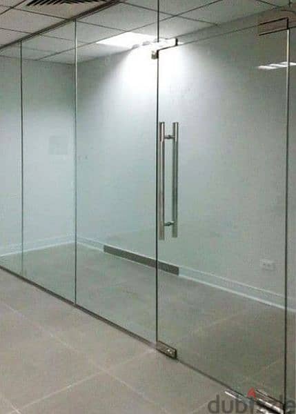 we are doing glass partition and maintenance work, good work 0