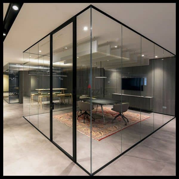 we are doing glass partition and maintenance work 2