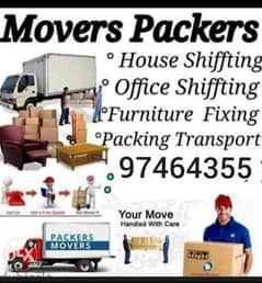 Muscat Movers tarnsport house shifting and packers and Carpenters