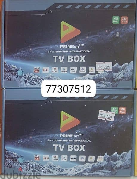 New Tv Setup Box with one Year Ip_Tv subscription 0