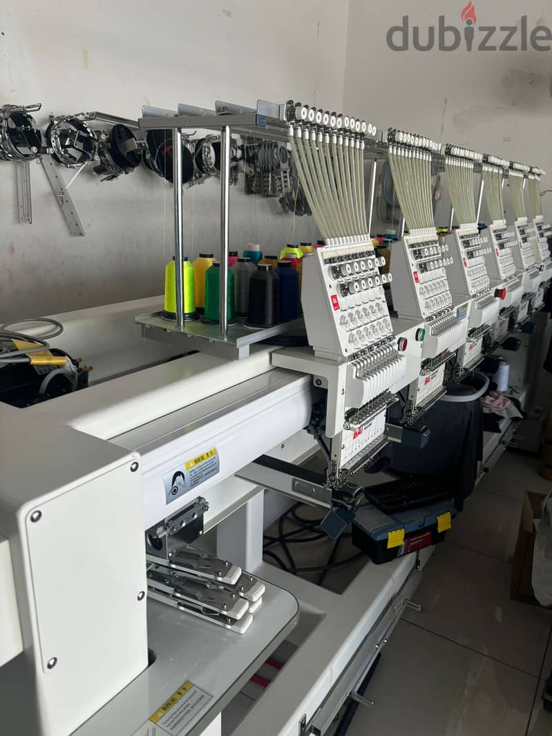 6 Head Embroidery Machine 4