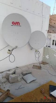 Nilsat arabsat dish Airtel pakast tata saky