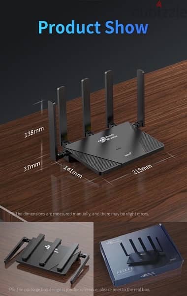 wifi6 router Mundo Witeless 3