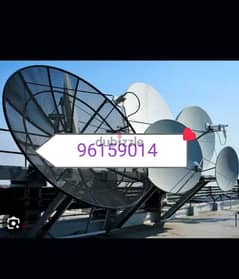 Nilsat arabsat dish Airtel pakast tata saky install