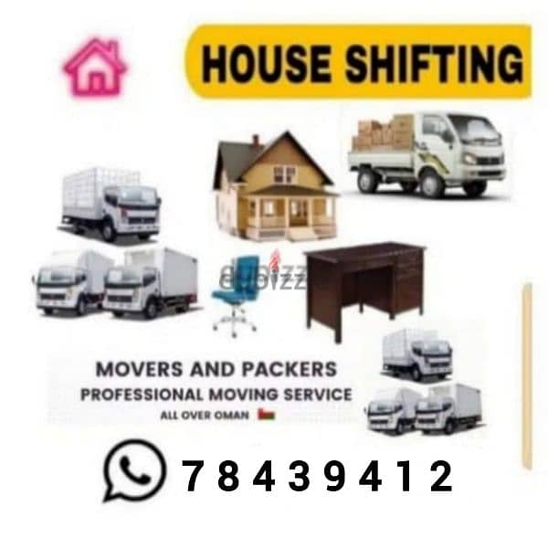 muscat furniture house shiftingg low price 0