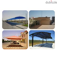 we do All Kinds of Shade Work Car Parking Shades