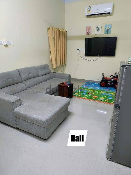 One Room for Bachelor- Near OQ park Falaj al qabail 1