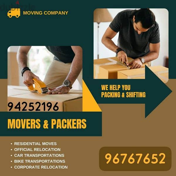 all Oman Movers House shifting office villa transport service 0