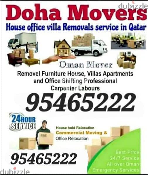 Muscat Mover and Packer House shifting office villa stor furniture fi 0