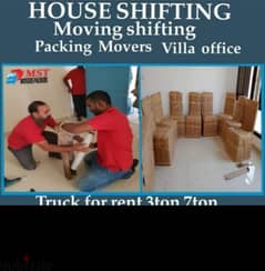 HOUSE MOVING & PACKING TRANSPORT SERVICE OMAN