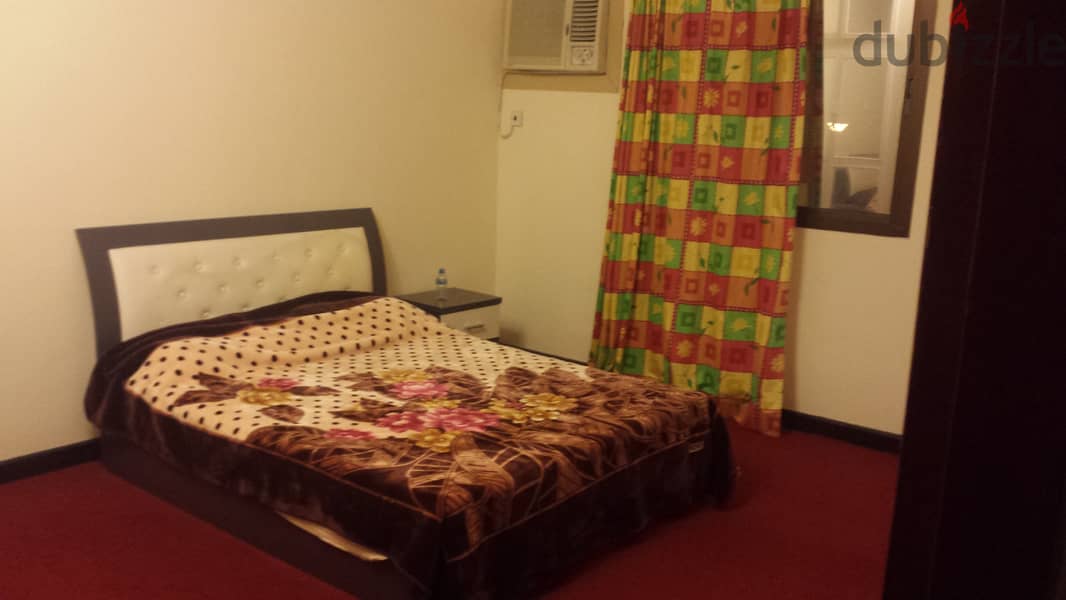 Full furnished room with attached bath at AlQurm near Hala Hypermarket 0