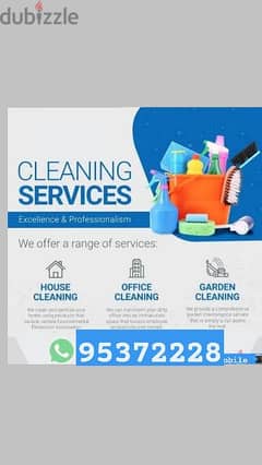 House cleaning villa office apartment & kitchen deep cleaning service 0