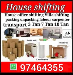 Movers and Packers House shifting office villa