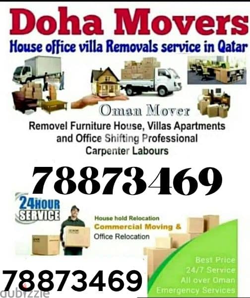 Muscat Movers and Packers (carpenter for furniture TV curtain fixing ) 0