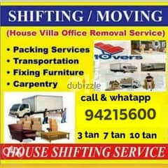 House shifting furniture fixing and transport packing material supplir 0