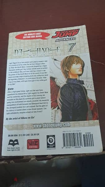 Death Note Volume 3 and 7 3