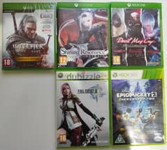 The Witcher 3, Forza Horizon 4,
Devil May Cry HD