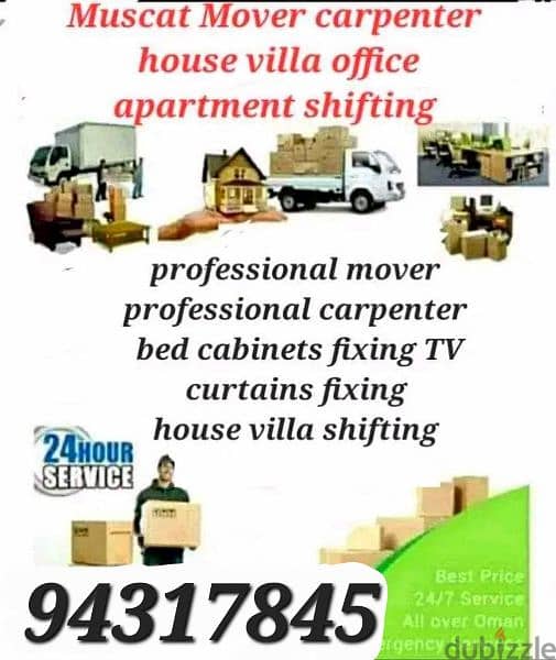 Muscat house moving forward packing furniture fixing 0