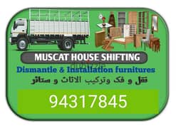 Muscat house moving forward packing furniture fixing