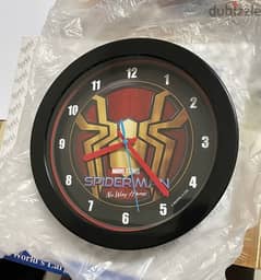 Marvel Spiderman kids wall clock