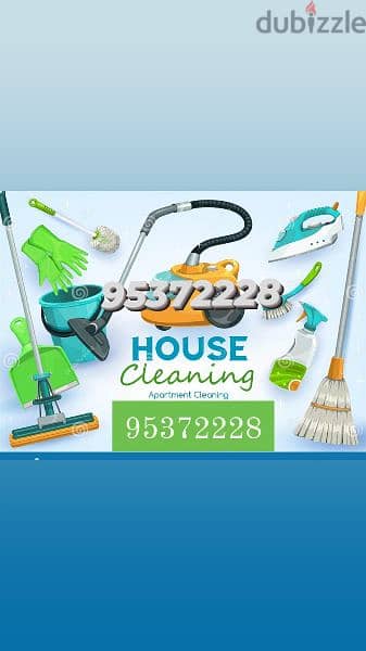 House cleaning villa office apartment & kitchen deep cleaning service 0