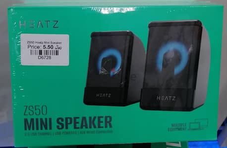 Heatz Mini Speaker ZS50 - Brand New