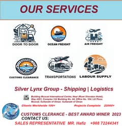 SHIPPING & LOGISTICS SERVICES  INCLUDES DOOR TO DOOR OCEAN FREIGHTS AI