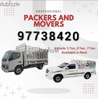 Truck for rent in all Muscat Oman  transport services