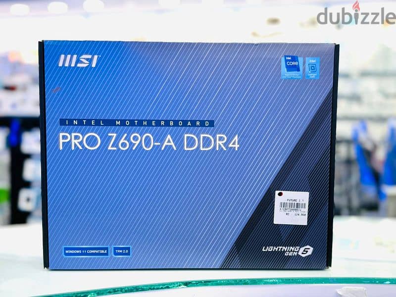 MSI Intel motherboard PRO Z690-A DDR4 0