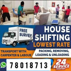 professional Movers and Packers House shifting