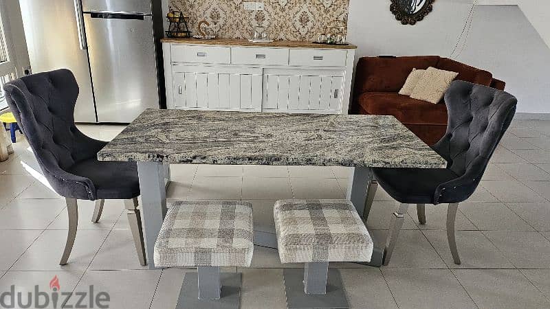 Dining Set ( Granite top) 3