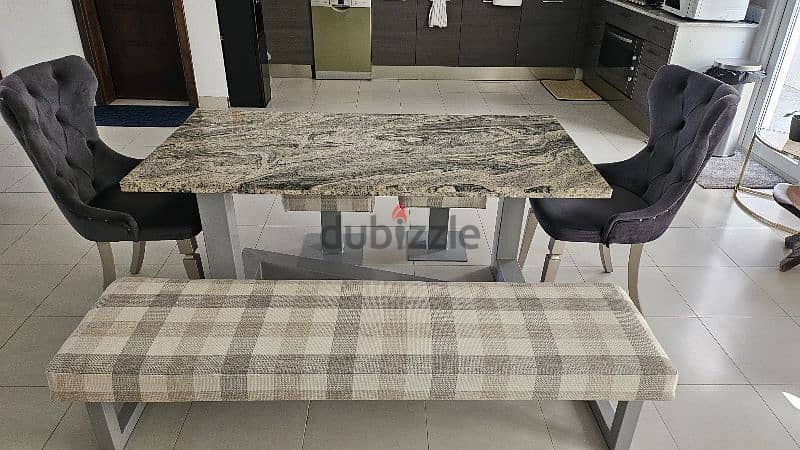 Dining Set ( Granite top) 5