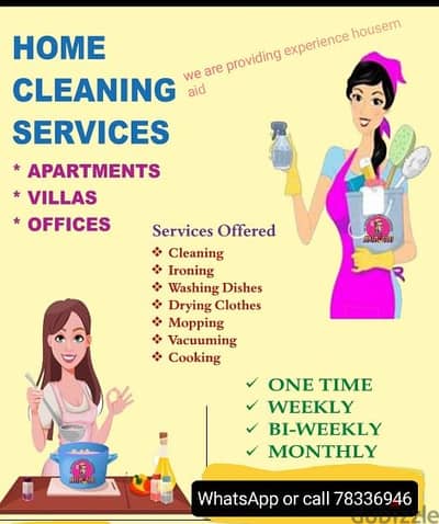 I am looking part time work. all kind house cleaning work