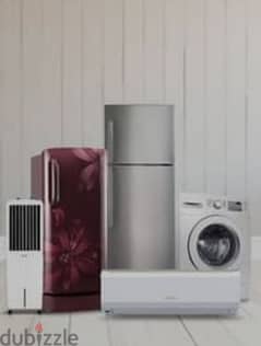 washing machine and fridge freezer and ac Repairing services