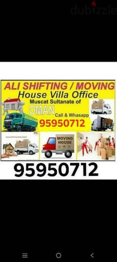 Movers House Shifting Transport 3,7,10ton trucks pickup شحن نقل آثاث