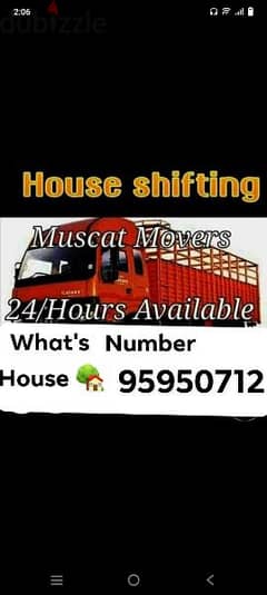 Movers House Shifting Transport 3,7,10ton trucks pickup شحن نقل آثاث