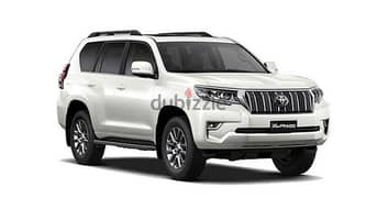 Available for rent Toyota prado VXL 0