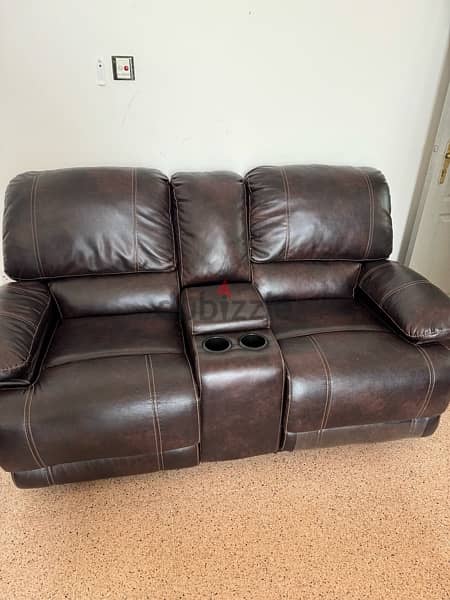 home r us faux leather recliner 2