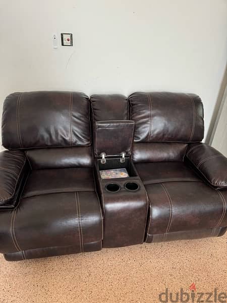 home r us faux leather recliner 3