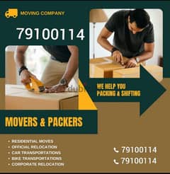 HOUSE SHIFTING AND OFFICE SHIFTING AND MORE PACKERS