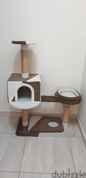 cat tree house. 1