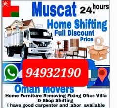 muscat House shifting and transport