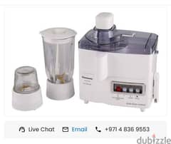 Panasonic Mixer Juicer and grinder