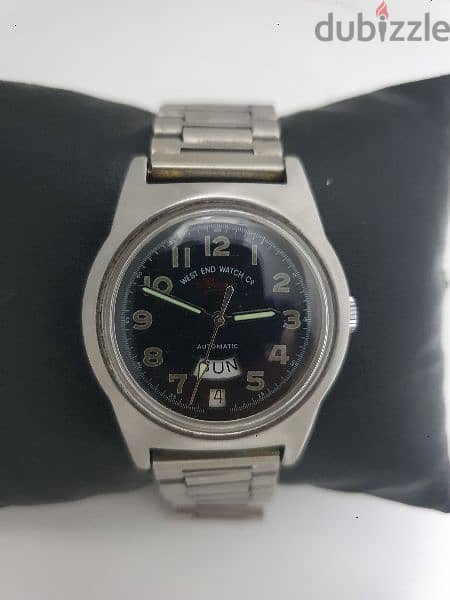 Vintage West End Watch Co Automatic Men's Watch Day cal2836 Swiss Made 4