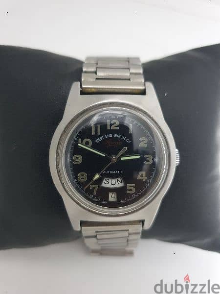 Vintage West End Watch Co Automatic Men's Watch Day cal2836 Swiss Made 5