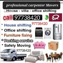 Movers House Shifting Transport 3,7,10ton trucks pickup شحن نقل آثاث