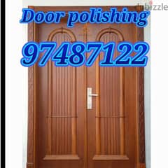 house office door polishing and painting services 0